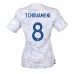 Frankrike Aurelien Tchouameni #8 Bortedrakt Dame VM 2022 Korte ermer